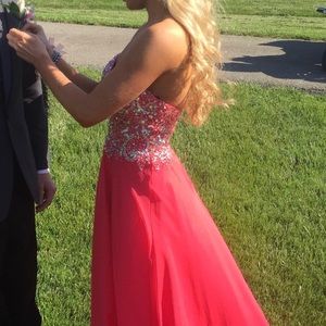 Alyce prom dress (pink) *only worn once*